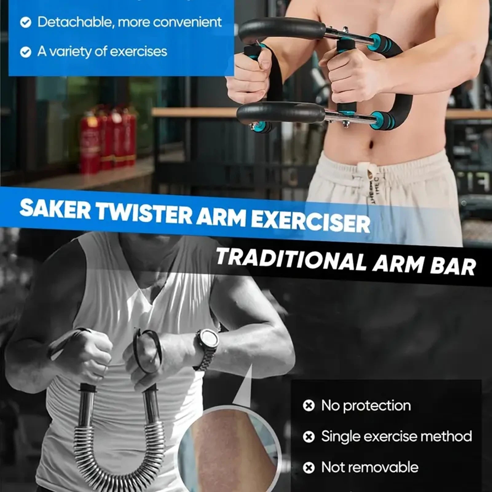 PowerTwist Portable Arm Strength Trainer
